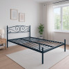 Двуспальная металлическая кровать Loft 160×190