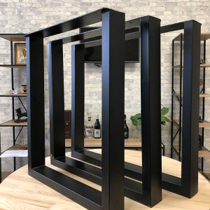 Опори для столу металеві Лофт, Square style 600х720, 2 шт.